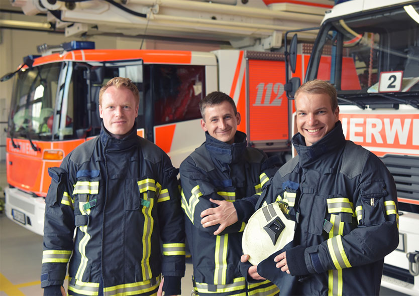 Feuerwehrteam - Referenz: Stadt Bergisch Gladbach