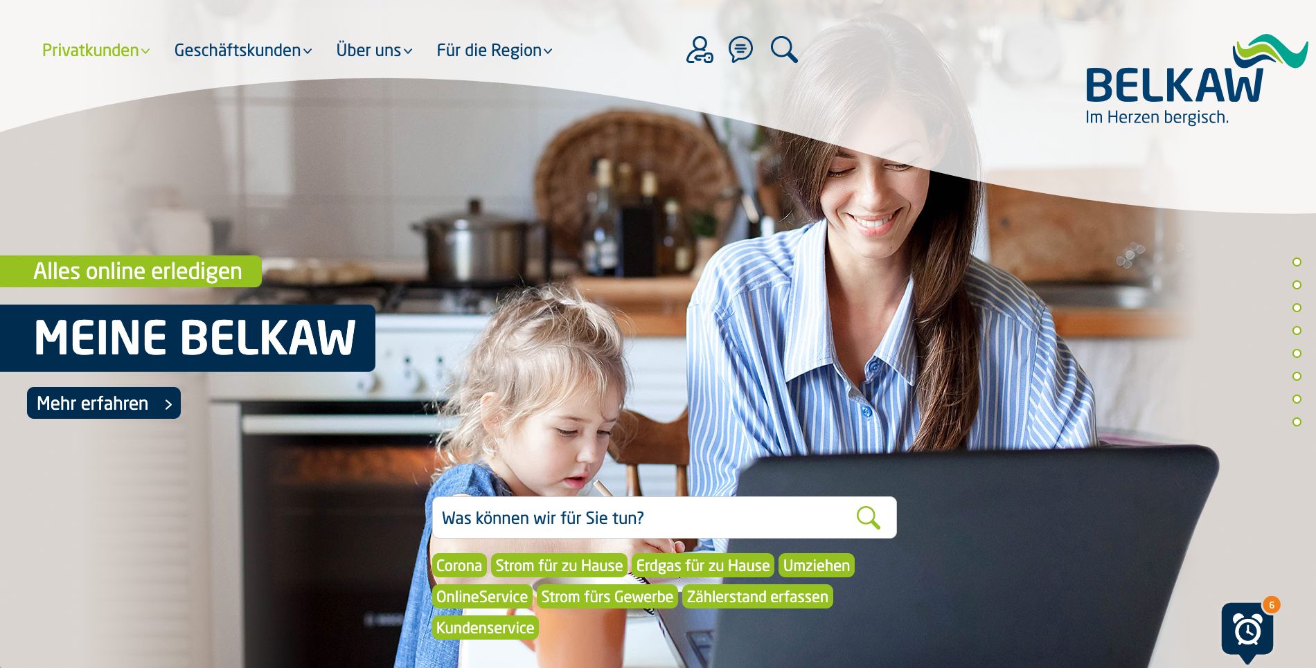 Website Screenshot Referenz: Belkaw GmbH